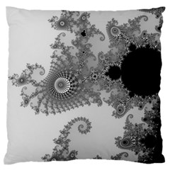 Apple Males Mandelbrot Abstract Large Flano Cushion Case (one Side) by Nexatart