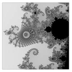 Apple Males Mandelbrot Abstract Large Satin Scarf (square) by Nexatart