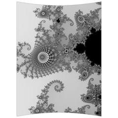 Apple Males Mandelbrot Abstract Back Support Cushion