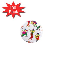 Golfers Athletes 1  Mini Magnets (100 Pack)  by Nexatart