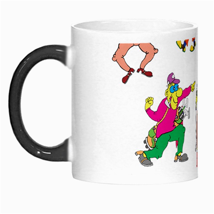 Golfers Athletes Morph Mugs