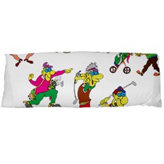 Golfers Athletes Body Pillow Case (dakimakura) by Nexatart