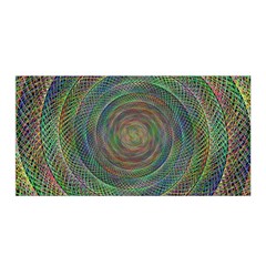 Spiral Spin Background Artwork Satin Wrap by Nexatart