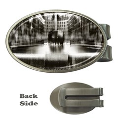 Black And White Hdr Spreebogen Money Clips (oval)  by Nexatart