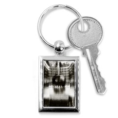 Black And White Hdr Spreebogen Key Chains (rectangle)  by Nexatart