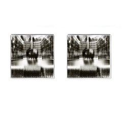 Black And White Hdr Spreebogen Cufflinks (square) by Nexatart