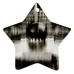 Black And White Hdr Spreebogen Star Ornament (two Sides) by Nexatart