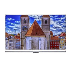 Steeple Church Building Sky Great Business Card Holders