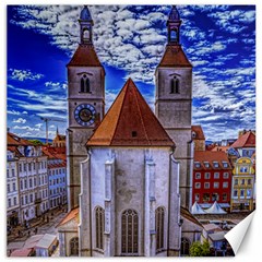 Steeple Church Building Sky Great Canvas 12  X 12   by Nexatart