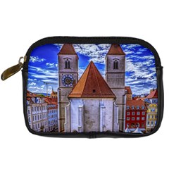 Steeple Church Building Sky Great Digital Camera Cases by Nexatart