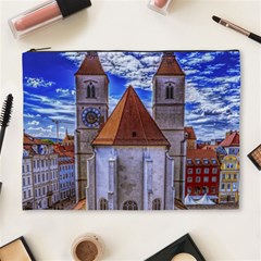 Steeple Church Building Sky Great Cosmetic Bag (xl) by Nexatart