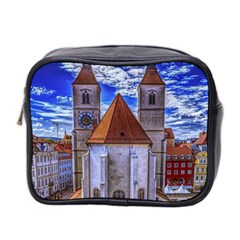 Steeple Church Building Sky Great Mini Toiletries Bag 2-side by Nexatart