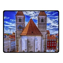 Steeple Church Building Sky Great Fleece Blanket (small) by Nexatart