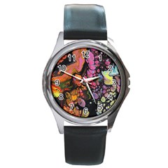 To Infinity And Beyond Round Metal Watch by friedlanderWann