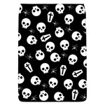 Skull, spider and chest  - Halloween pattern Flap Covers (L)  Front