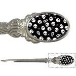 Skull, spider and chest  - Halloween pattern Letter Openers Front