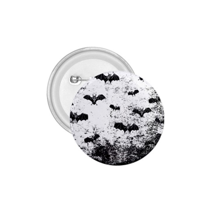 Vintage Halloween Bat pattern 1.75  Buttons