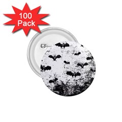 Vintage Halloween Bat Pattern 1 75  Buttons (100 Pack)  by Valentinaart