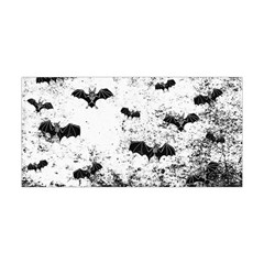 Vintage Halloween Bat Pattern Yoga Headband by Valentinaart