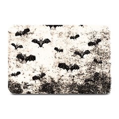 Vintage Halloween Bat Pattern Plate Mats by Valentinaart