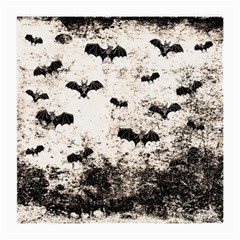 Vintage Halloween Bat Pattern Medium Glasses Cloth (2-side) by Valentinaart