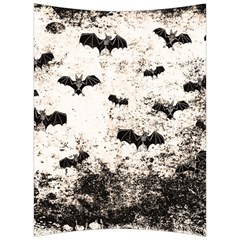 Vintage Halloween Bat Pattern Back Support Cushion