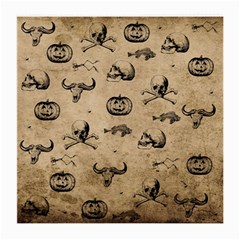 Vintage Halloween Pattern Medium Glasses Cloth by Valentinaart