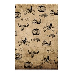 Vintage Halloween Pattern Shower Curtain 48  X 72  (small)  by Valentinaart