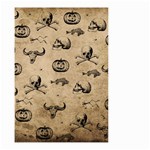 Vintage Halloween pattern Small Garden Flag (Two Sides) Front