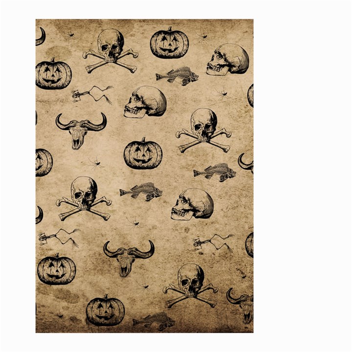 Vintage Halloween pattern Small Garden Flag (Two Sides)