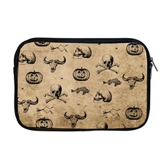 Vintage Halloween Pattern Apple Macbook Pro 17  Zipper Case