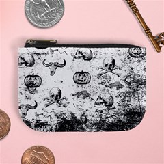 Vintage Halloween Pattern Mini Coin Purses by Valentinaart