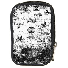 Vintage Halloween Pattern Compact Camera Cases by Valentinaart