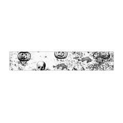 Vintage Halloween Pattern Flano Scarf (mini) by Valentinaart