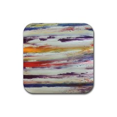 Imagesart Li Photo 27 06 2017, 8 10 22 Am Cara Azul Rubber Coaster (square)  by MaryIllustrations