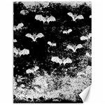 Vintage Halloween Bat pattern Canvas 12  x 16   11.86 x15.41  Canvas - 1