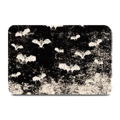 Vintage Halloween Bat Pattern Plate Mats by Valentinaart