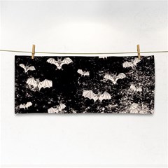 Vintage Halloween Bat Pattern Cosmetic Storage Cases by Valentinaart