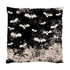 Vintage Halloween Bat Pattern Standard Cushion Case (two Sides) by Valentinaart