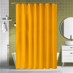 Pale Pumpkin Orange Creepy Hollow Halloween  Shower Curtain 48  x 72  (Small)  Curtain(48  X 72 ) - 42.18 x64.8  Curtain(48  X 72 )