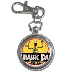 Jurassic Dad Dinosaur Skeleton Funny Birthday Gift Key Chain Watches