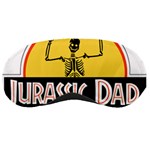 Jurassic Dad Dinosaur Skeleton Funny Birthday Gift Sleeping Masks Front