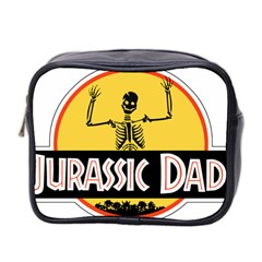 Jurassic Dad Dinosaur Skeleton Funny Birthday Gift Mini Toiletries Bag 2-side by PodArtist