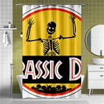 Jurassic Dad Dinosaur Skeleton Funny Birthday Gift Shower Curtain 48  x 72  (Small)  Curtain(48  X 72 ) - 42.18 x64.8  Curtain(48  X 72 )