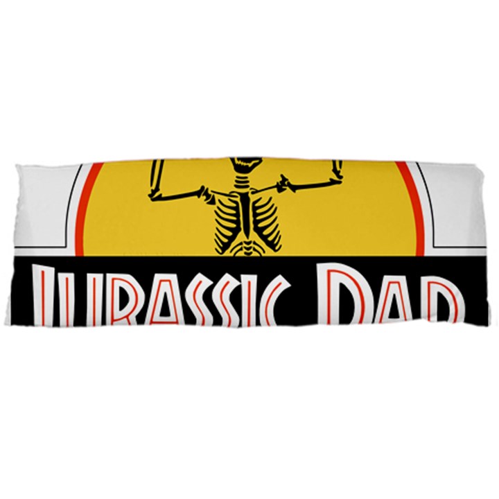 Jurassic Dad Dinosaur Skeleton Funny Birthday Gift Body Pillow Case (Dakimakura)