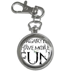  Targaryens Have More Fun - Blondes Have More Fun Black Key Chain Watches by PodArtist