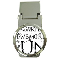  Targaryens Have More Fun - Blondes Have More Fun Black Money Clip Watches