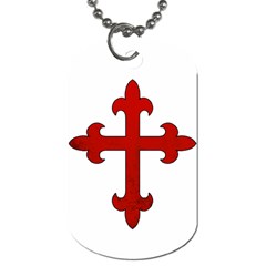 Crusader Cross Dog Tag (two Sides) by Valentinaart