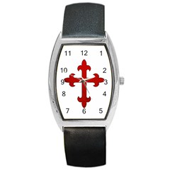 Crusader Cross Barrel Style Metal Watch by Valentinaart