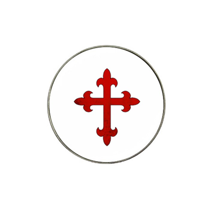 Crusader Cross Hat Clip Ball Marker